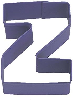 RM Letter Z Cookie Cutter Purple