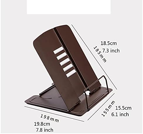 Yuidaaavzz Foldable Cookbook Stand for Kitchen and Office