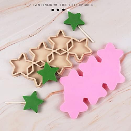Junhcone Candy Sugar Craft Five-Pointed Star Baking Mold