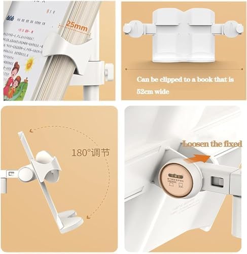 Adjustable Floor Stand for Tablets and Books