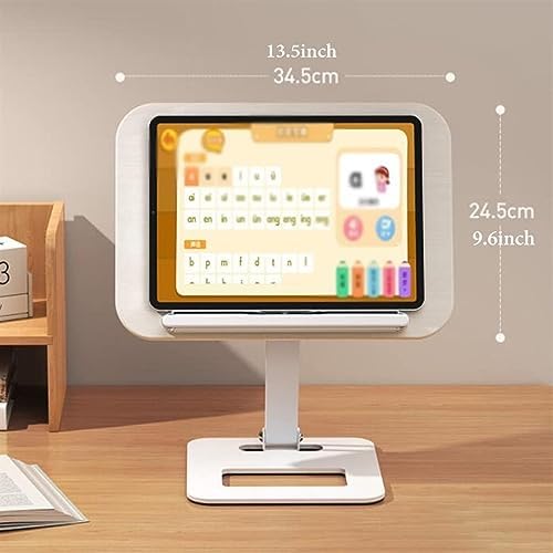 Yuidaaavzz Adjustable Cookbook Stand with Clips and Bookmark Holder 1