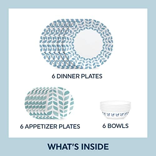 Corelle Global Collection Vitrelle 18-Piece Dinnerware Set 1