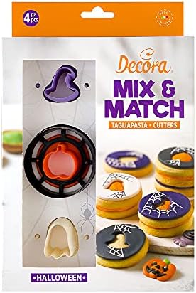 Decora 0255043 Set of 4 Halloween Ox Eye Cutters