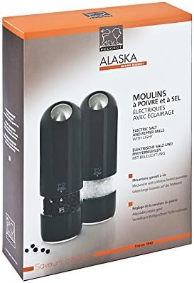 Peugeot Alaska Duo Electric Salt and Pepper Mill with Light