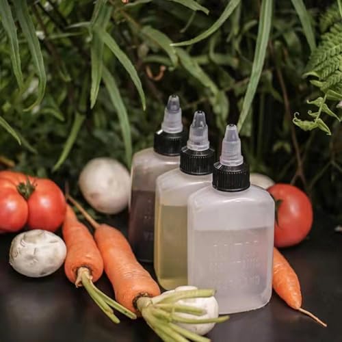 White Oil Dispenser Bottle With Leakproof Design
