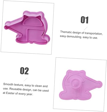 Hemoton 12pcs Car Biscuit Baking Mold Set