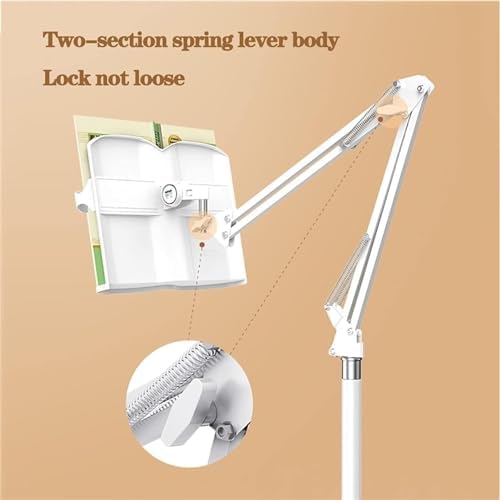 Adjustable Floor Stand for Reading Tablet and Cookbook 1