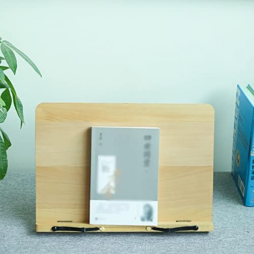 Yuidaaavzz Adjustable Book Stand for Kitchen and Office