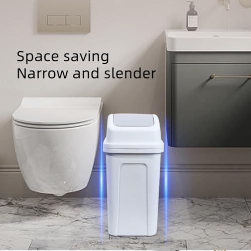 Gooddyiyukey 55 Gallon Plastic Trash Can with Lid