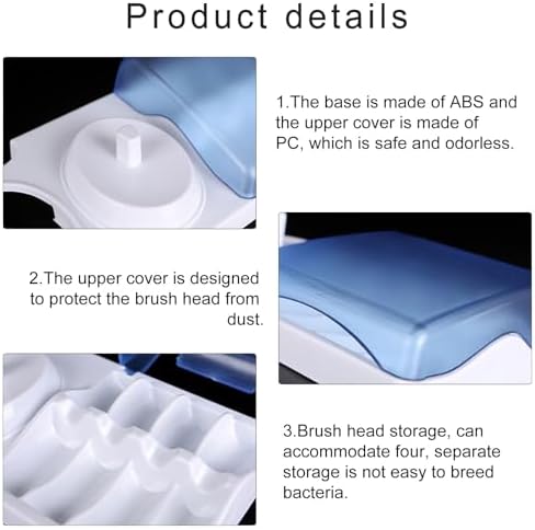 Ozeau Electric Toothbrush Head Holder Stand 1