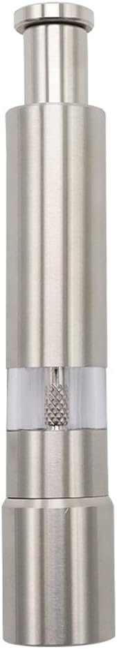 Premium Stainless Steel Salt Pepper Grinder Set