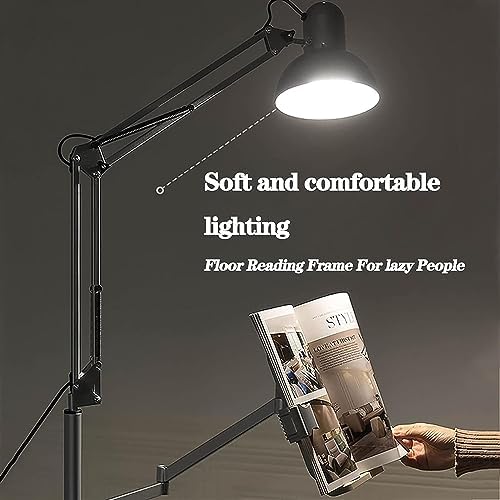 Adjustable Floor Bookstand with 360 Rotation