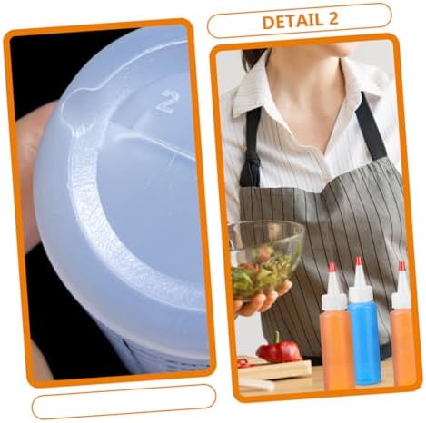 Garneck 15PCS Condiment Bottles Set