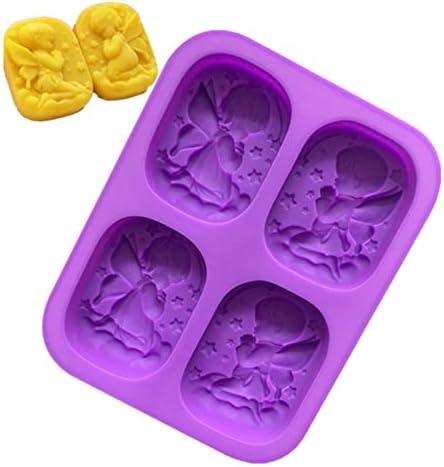Junhcone Cookie Cutter Fondant Cake Mold Food-Grade Silicone Little Angel Christmas