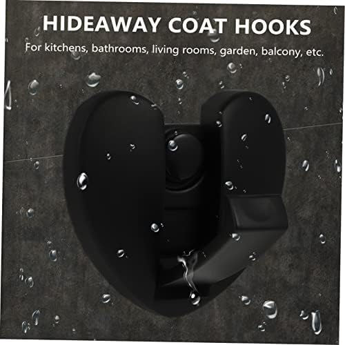 MAGICLULU Gold Heart Shape Wall Mounted Coat Hooks