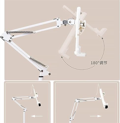 Adjustable Floor Stand for Tablet Phone Laptop - Multi Angle Rotation