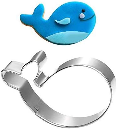 Whale Biscuit Cookie Cutter - Stainless Steel