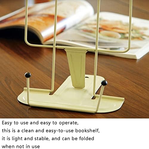 Yuidaaavzz Adjustable Cookbook Stand