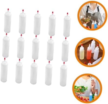 Zerodeko 15pcs Mini Condiment Bottles