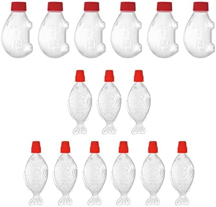 15pcs Mini Sauce Bottle Set for Camping and Travel