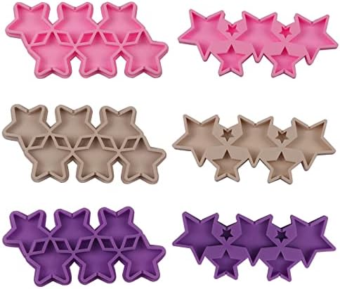 Junhcone Candy Sugar Craft Five-Pointed Star Baking Mold
