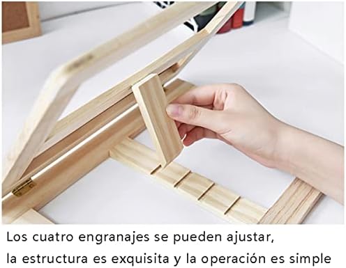 Yuidaaavzz Adjustable Cookbook Holder Book Stand