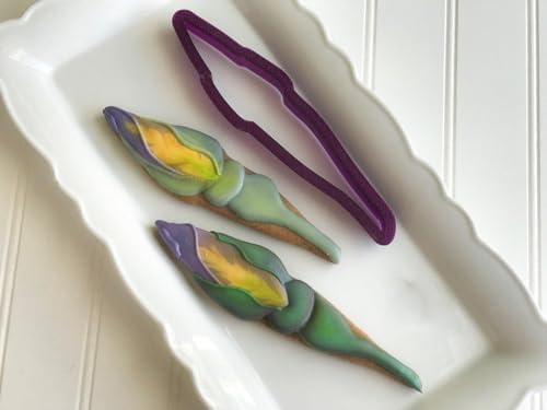 Cute Floured Canvas Tulip Bouquet Cookie Cutter