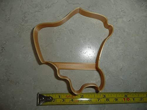 LUQUILLO PUERTO RICO MUNICIPALITY OUTLINE COOKIE CUTTER MADE IN USA