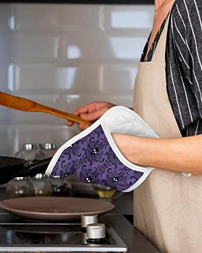 JasmineM Halloween Horror Skull Pot Holders Set of 5