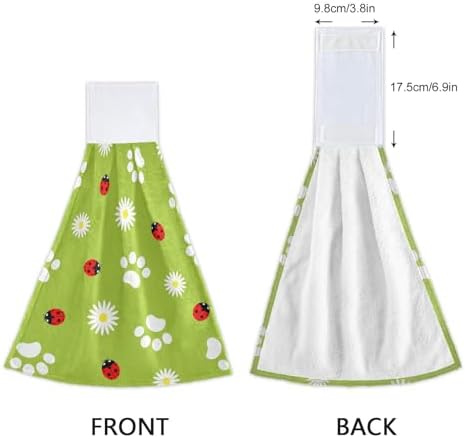 OTVEE Paws and Ladybirds Kitchen Towels 2 Piece