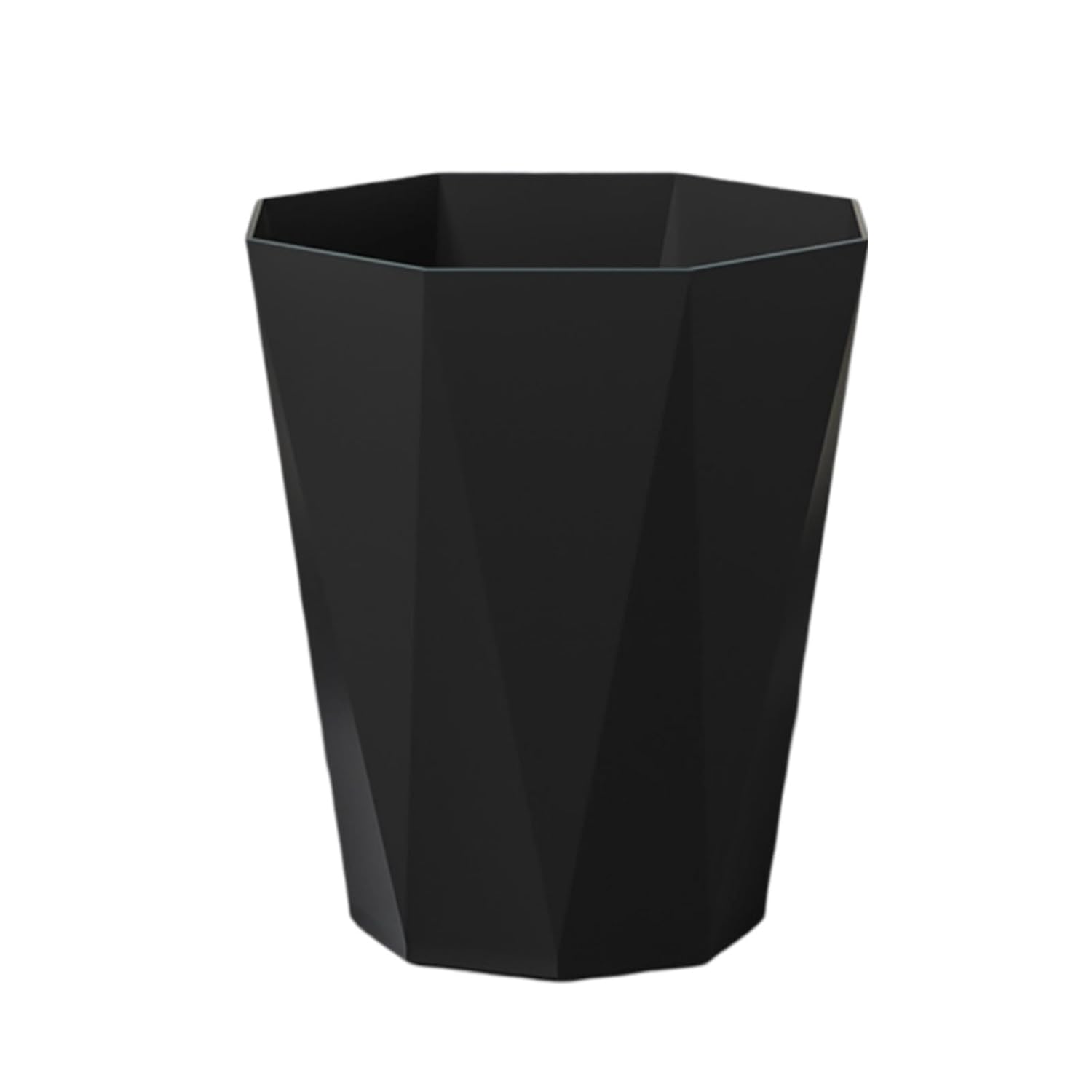 2025 Polygon Small Trash Can Black 1