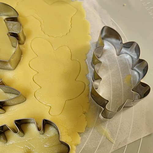 Leaf Cookie Cutter 4 Inch - Baking Tool for Parties