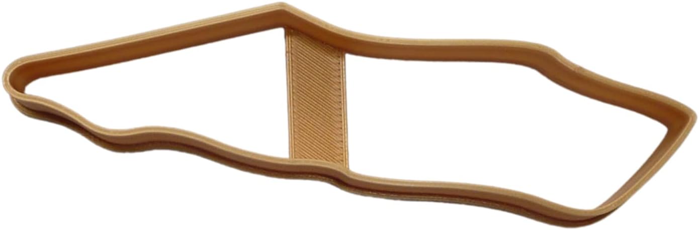 VIEQUES PUERTO RICO MUNICIPALITY OUTLINE COOKIE CUTTER MADE IN USA