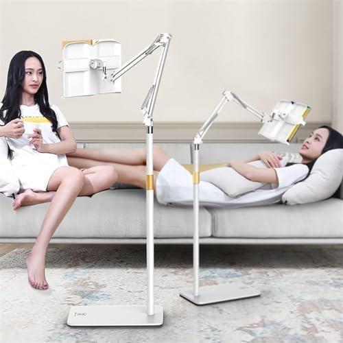 Adjustable Floor Stand for Reading Tablet and Cookbook 1