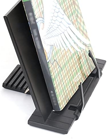 Yuidaaavzz Adjustable Book Stand for Reading
