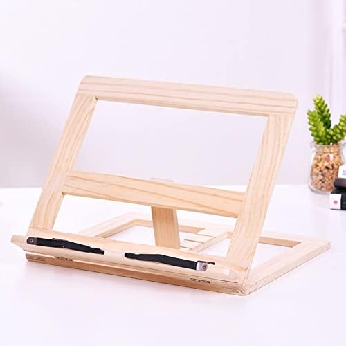 Yuidaaavzz Adjustable Foldable Cookbook Stand
