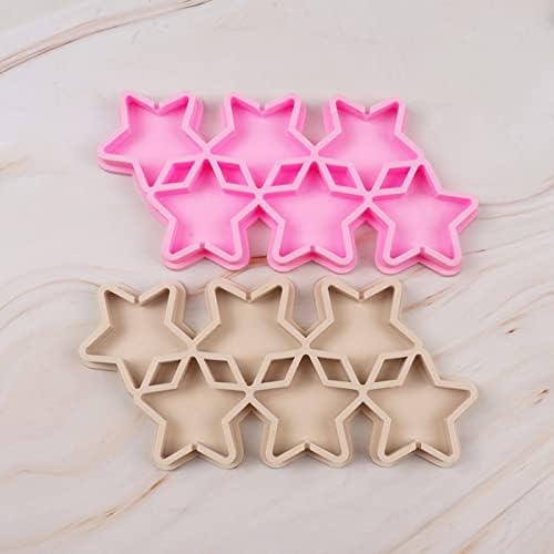 Junhcone Candy Sugar Craft Five-Pointed Star Baking Mold