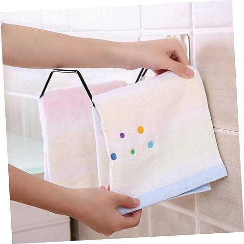 OSALADI Bathroom Towel Hook 2 Pcs Adhesive Holder