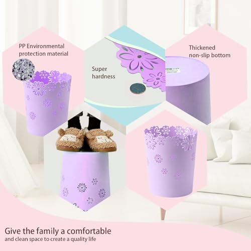 63 Inch Compact Wastebasket for Small Spaces
