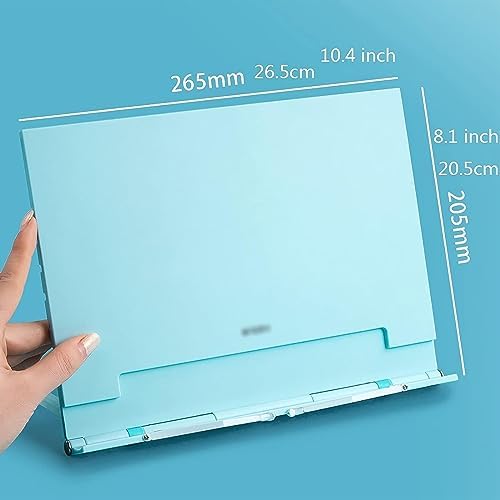 Adjustable Book Stand for Heavy Textbooks and Tablets