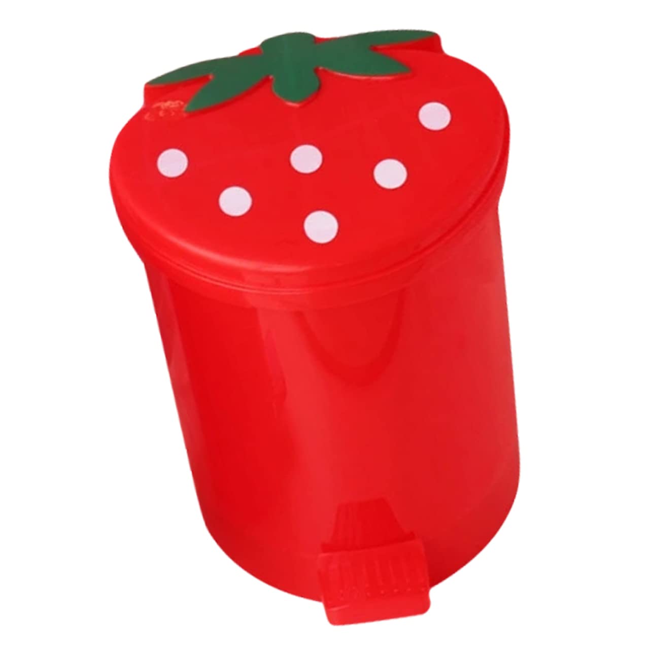 BUGUUYO Cute Strawberry Shaped Trash Can for Kids and Office