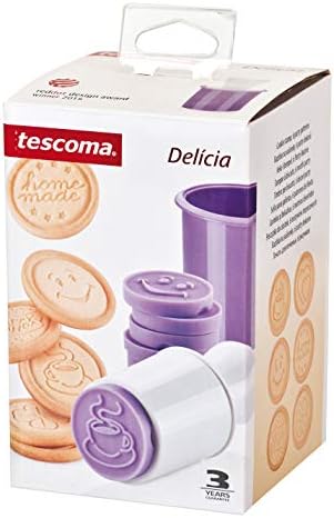 Tescoma Cookie Cutter Stamper Party Set