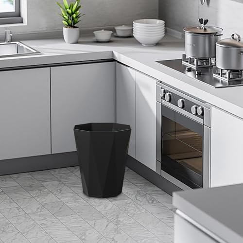 2025 Polygon Small Trash Can Black 1