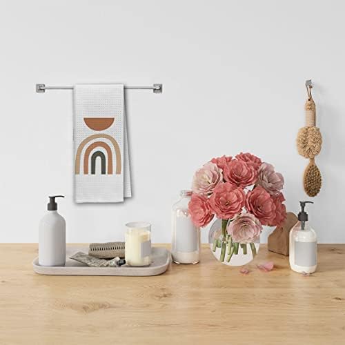 Dibor Boho Rainbow Kitchen Towels Set