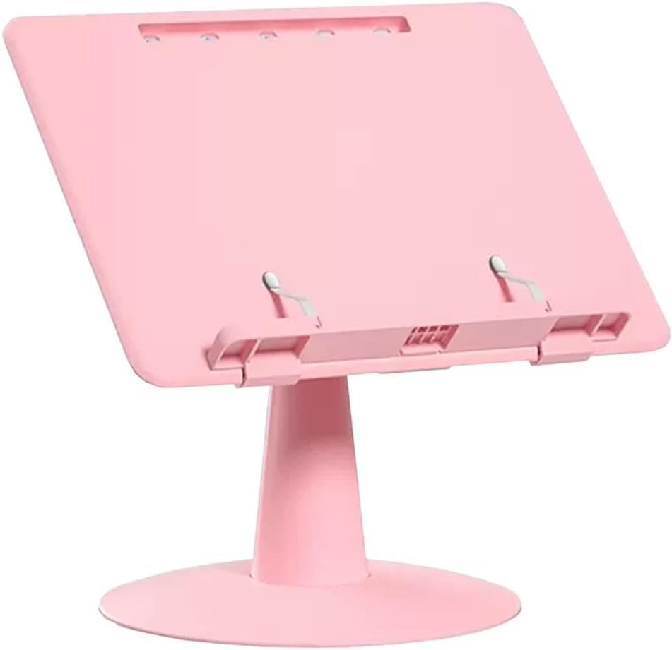 Yuidaaavzz Hands Free Book Stand with Angle Adjustment 1
