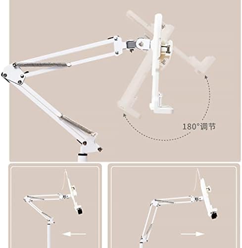 Foldable Floor Stand with 360 Rotation for Tablets Phones and Books