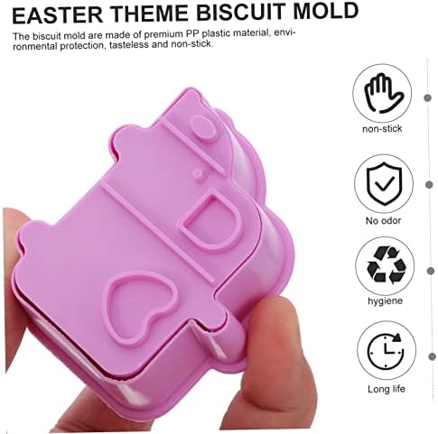 NOLITOY 12pcs Cartoon Biscuit Mold Baking Set