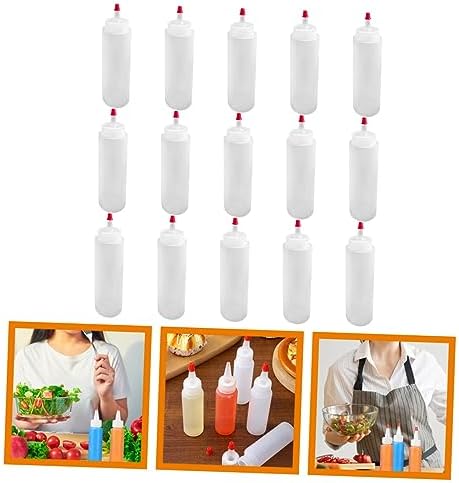 Garneck 15PCS Condiment Bottles Set