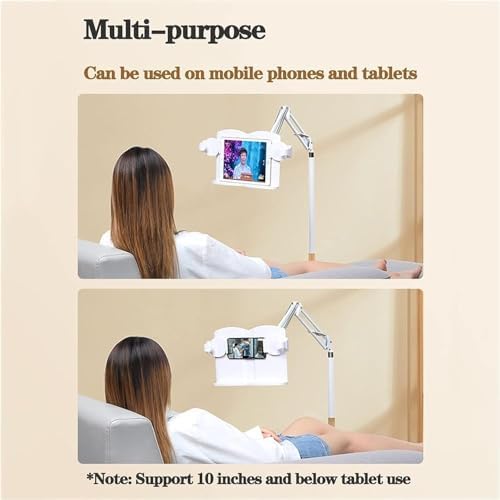 Adjustable Floor Stand for Tablets and Books