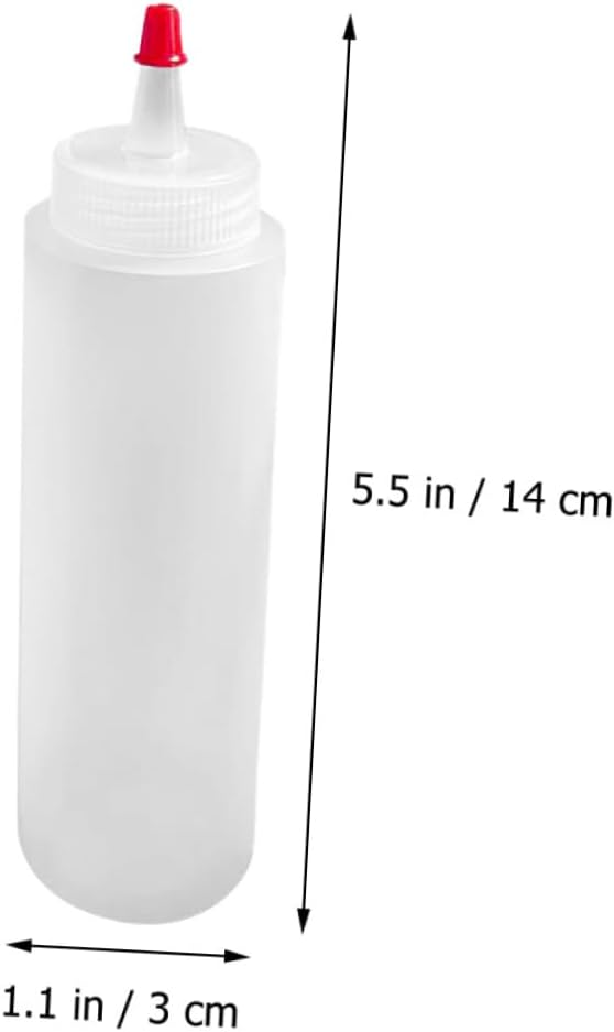 STOBAZA 15 Piece Mini Condiment Squeeze Bottles Set